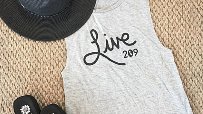 Live 209 shirt, live 209