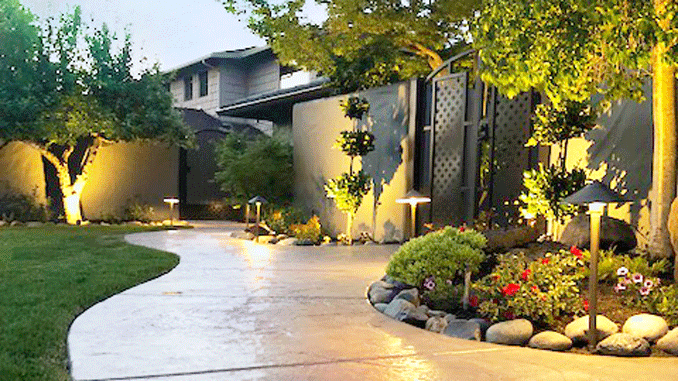 benefits of lighting your landscape